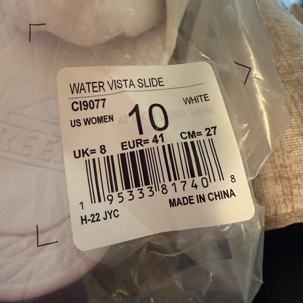Reef NWT White Lightweight Water Friendly Slide Sandals (SH206) - Picture 11 of 12